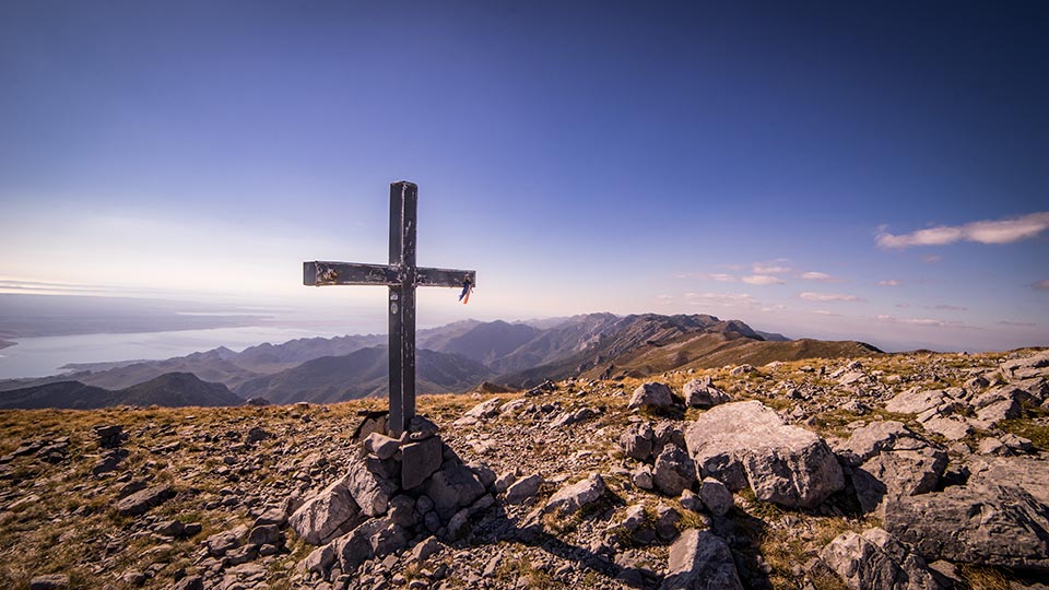 At the top of Sveto Brdo 1753m (5751ft)