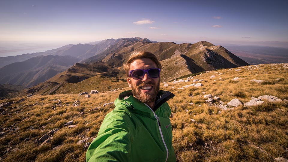 Mountain selfies make me look better :P
