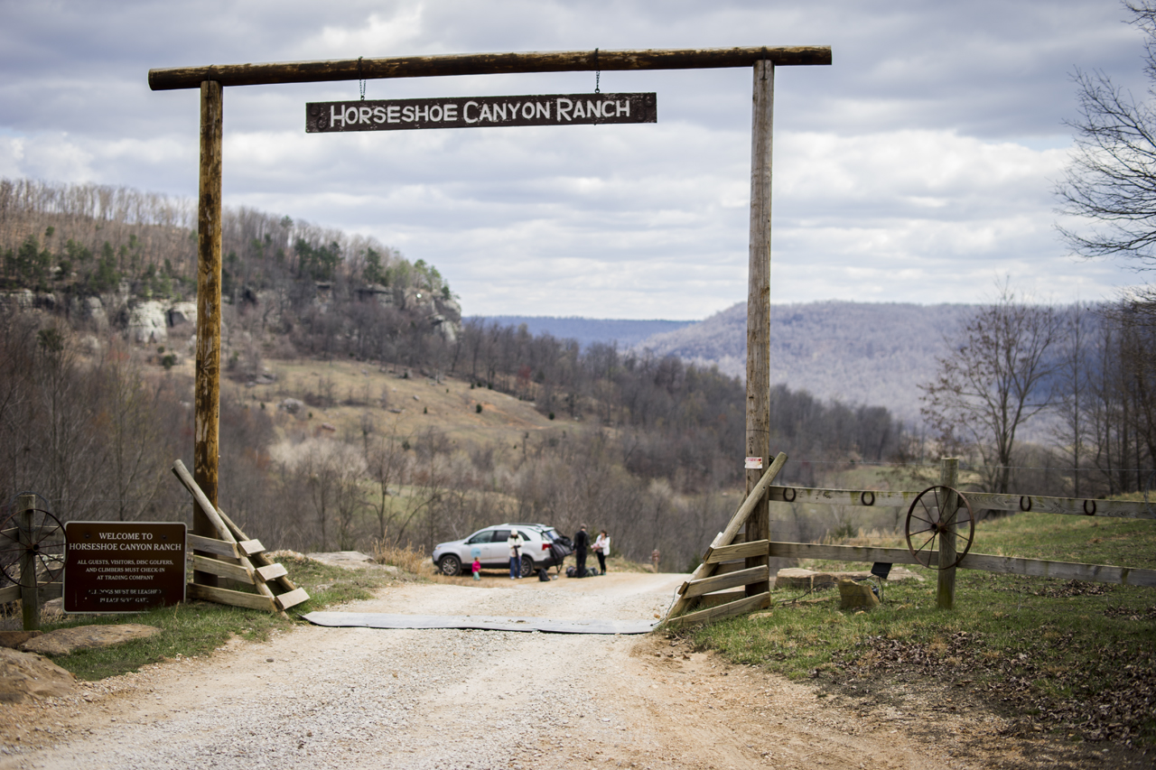 Arriving at Horseshoe Canyon Ranch