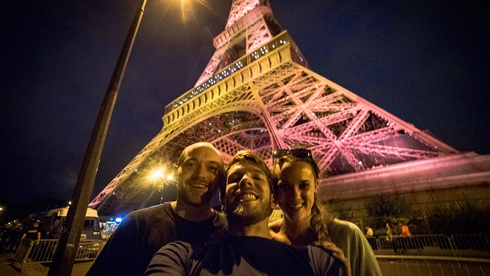 I celebrated my 26th birthday under the Eiffel Tower with my two friends from Austin, Justin and Kristen. It was a incredible day of celebrating with lots of wine, bread and cheese with great company!