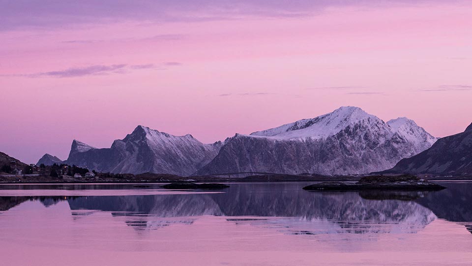 This sunrise in Lofoten was hands down the most incredible I've yet to witness. This photo required zero editing. What you see here is what it looked like in real life.